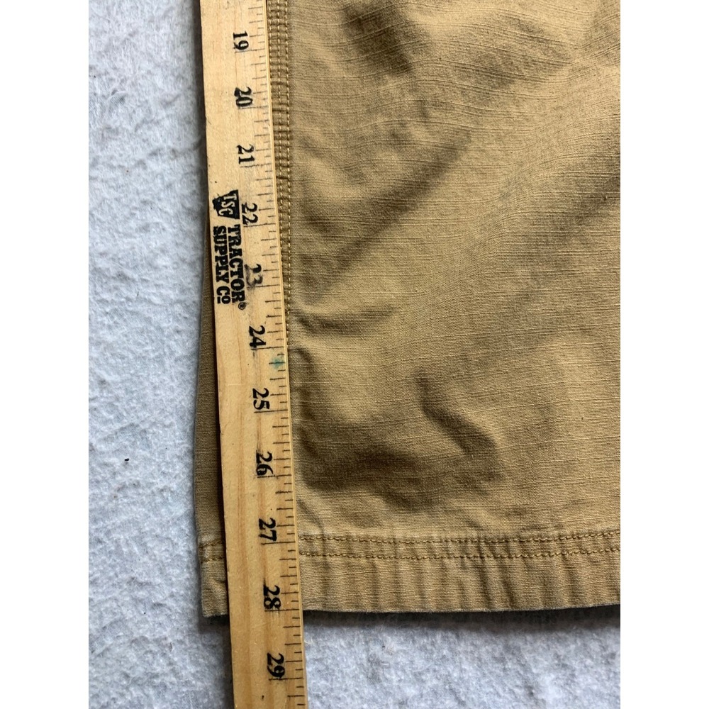 Duluth Trading Co Mens military Cargo Pants Khaki Size 42x30 - Picture 2 of 6
